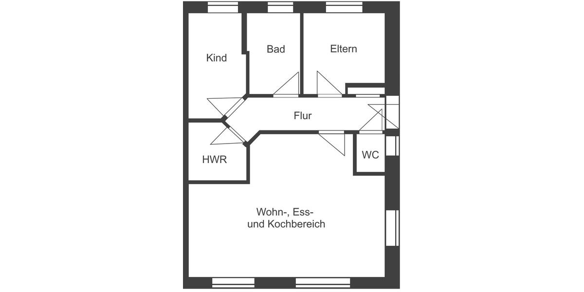 Doppelhaushälfte Apen - 3 Zimmer, 82 m&sup2;, 850&euro; | Angebot:25382851