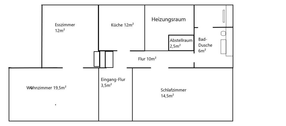 Erdgeschoßwohnung Langgöns - 2.5 Zimmer, 80 m&sup2;, 850&euro; | Angebot:26413096