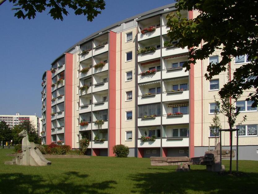 Barrierearme 2-Raum-Wohnung mit bodengleicher Dusche und Balkon zimmer