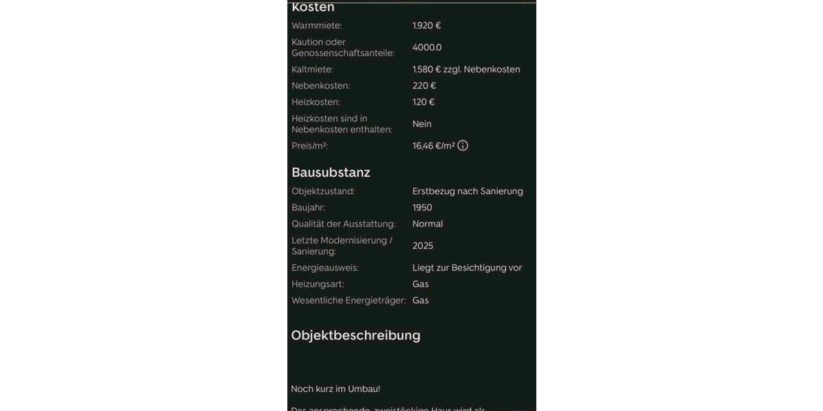 Einfamilienhaus Mainz - 3 Zimmer, 96 m&sup2;, 1.560&euro; | Angebot:26025468