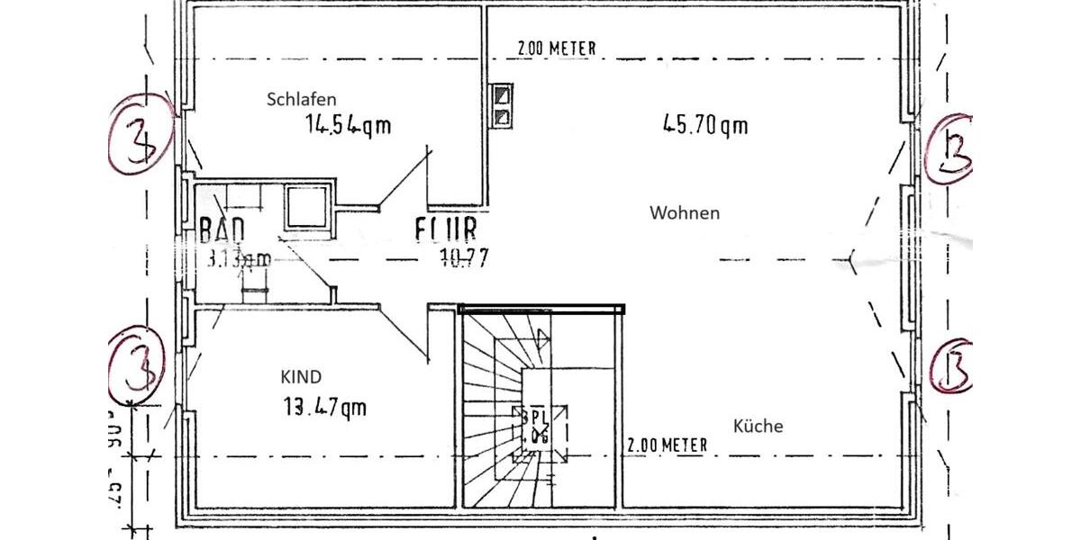 131m² Wohnung DG +Souterrain in Aldenhoven - Schleiden 4 zimmer