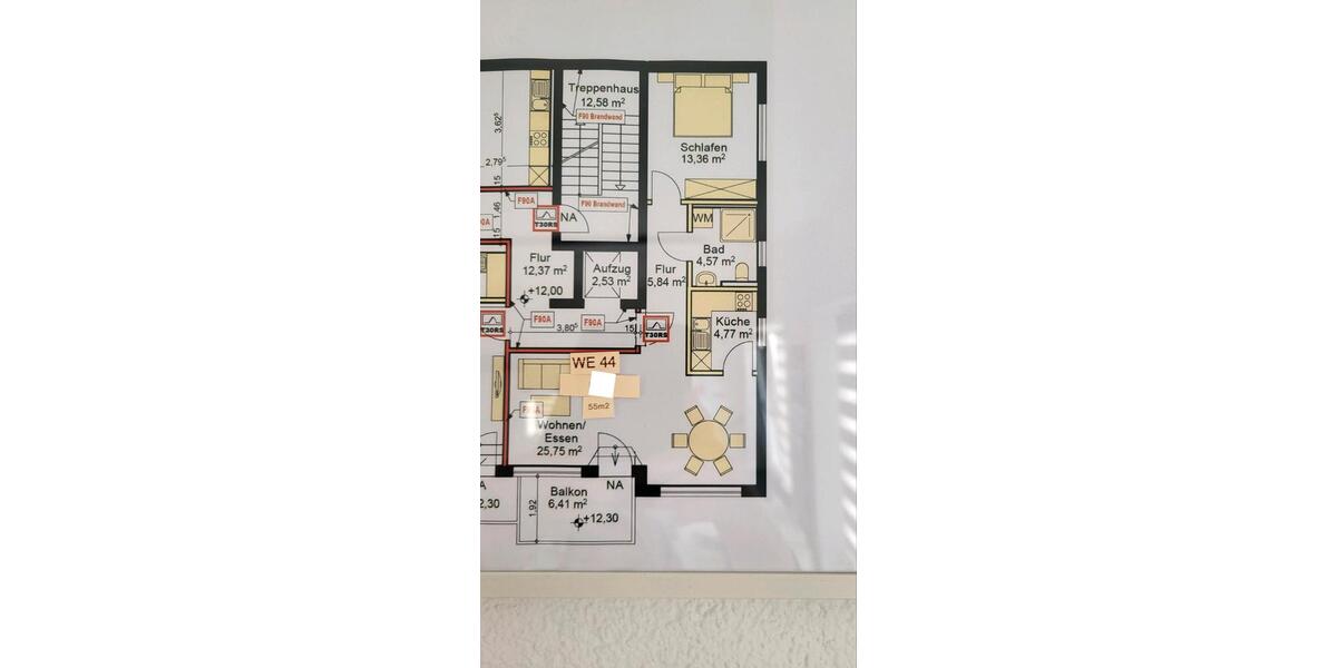 Etagenwohnung Kamp-Lintfort Lintfort - 1 Zimmer, 55 m&sup2;, 700&euro; | Angebot:25366338