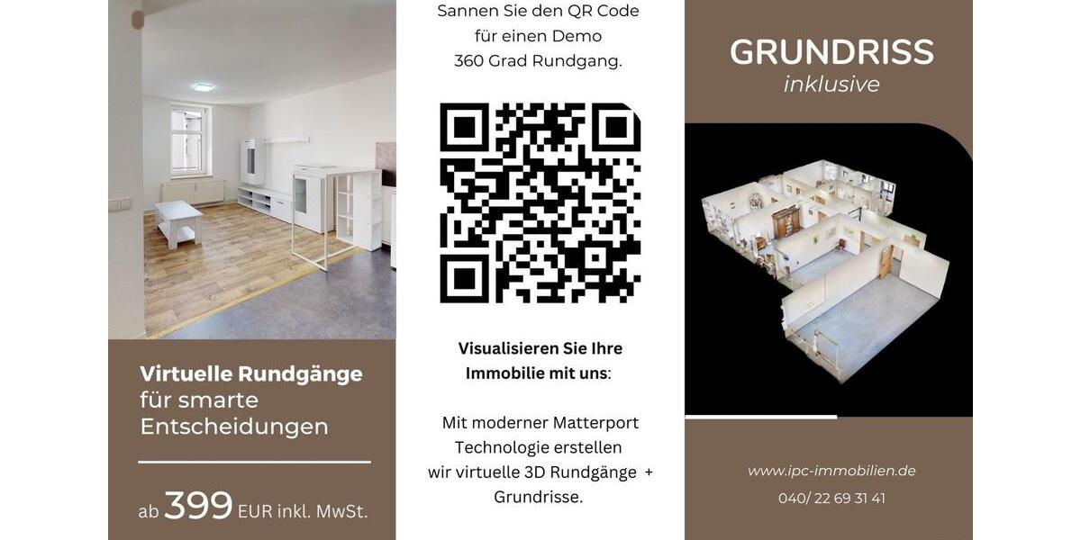 Etagenwohnung Magdeburg Nordwest - 2 Zimmer, 39 m&sup2;, 700&euro; | Angebot:26542220