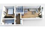 Etagenwohnung Waldheim Schönberg - 2 Zimmer, 54 m&sup2;, 325&euro; | Angebot:26825812