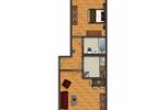 Etagenwohnung Prenzlau - 2 Zimmer, 46 m&sup2;, 320&euro; | Angebot:26478357