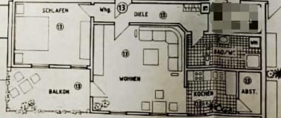 Mietwohnung Gleierbrück (79 m²) Kaltmiete