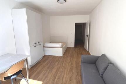 Gemütliches, frisch saniertes 1-Zimmer-Apartment im Herzen Nürnbergs - voll möbliert zimmer