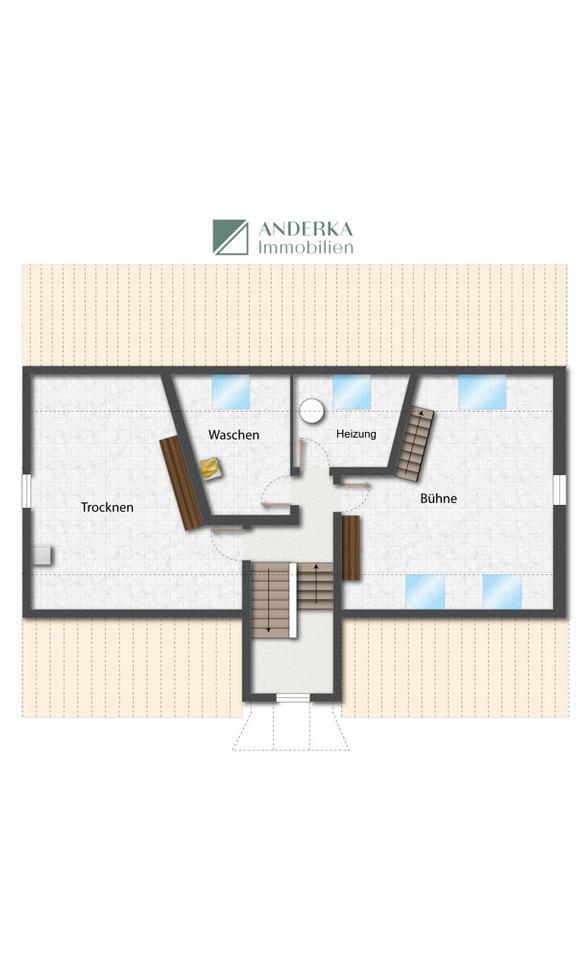 Helle 3-Zimmer-Maisonette mit Balkon in familienfreundlicher Lage von Niederstotzingen zu vermieten!