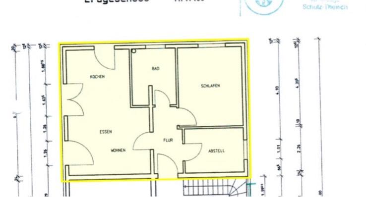 Erdgeschoss Wohnung 2 zimmer