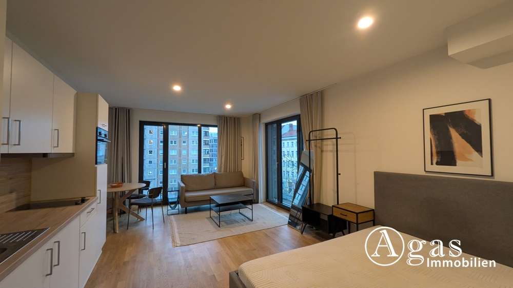 Etagenwohnung Berlin Mitte - 1 Zimmer, 32 m&sup2;, 1.195&euro; | Angebot:25196451