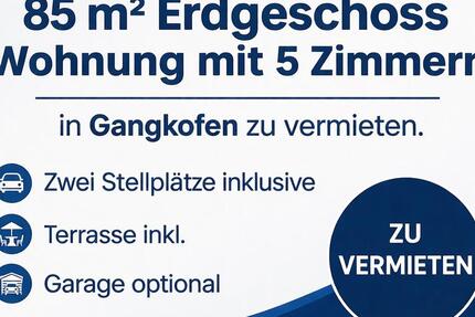 Wohnung Gangkofen - 5 Zimmer, 85 m&sup2;, 870&euro; | Angebot:25899372