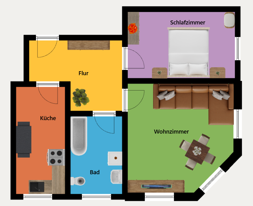 Bautzen Moderne 2-RaumWohnung