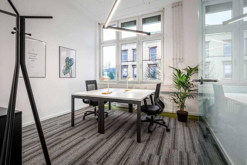 Flexible Arbeitsplätze und Büros im Industrial Style - All-in-Miete