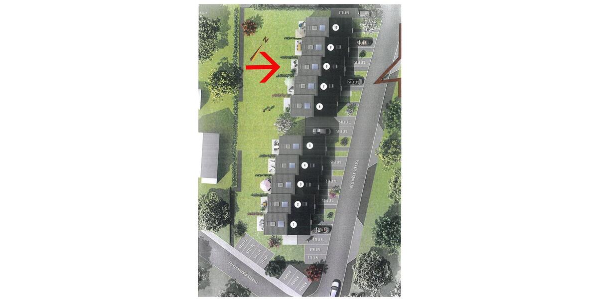 Reihenhaus Wyhl am Kaiserstuhl - 5 Zimmer, 124 m&sup2;, 1.700&euro; | Angebot:24176559