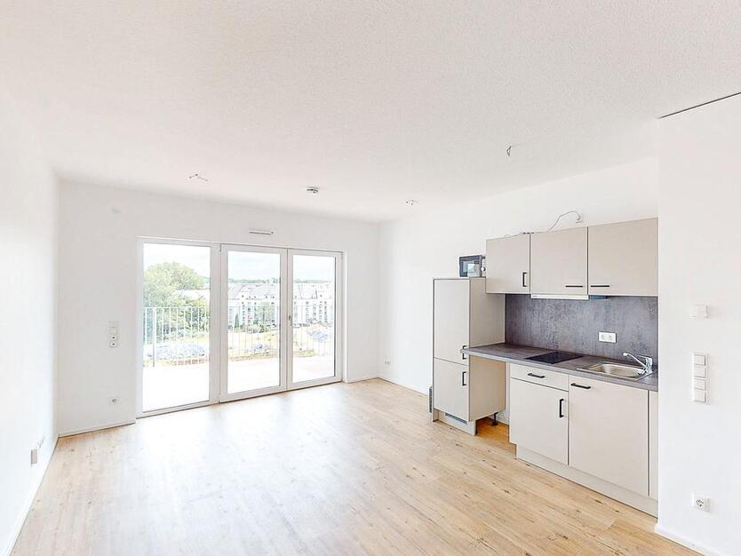 Moderne 1-Zimmer-Wohnung mit Balkon