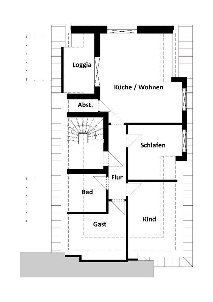 Großzügige 4-Zimmer-Wohnung mit Loggia