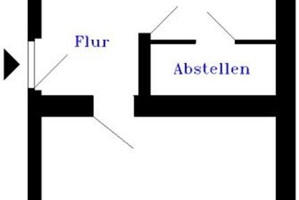 renovierte 1-Raumwohnung 1 zimmer