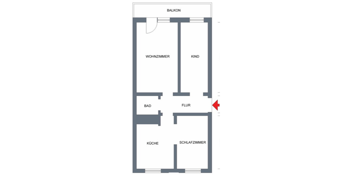 Etagenwohnung Havelberg - 3 Zimmer, 69 m&sup2;, 360&euro; | Angebot:14781925