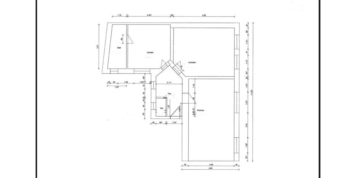 Etagenwohnung Fulda - 2 Zimmer, 75 m&sup2;, 900&euro; | Angebot:26086314