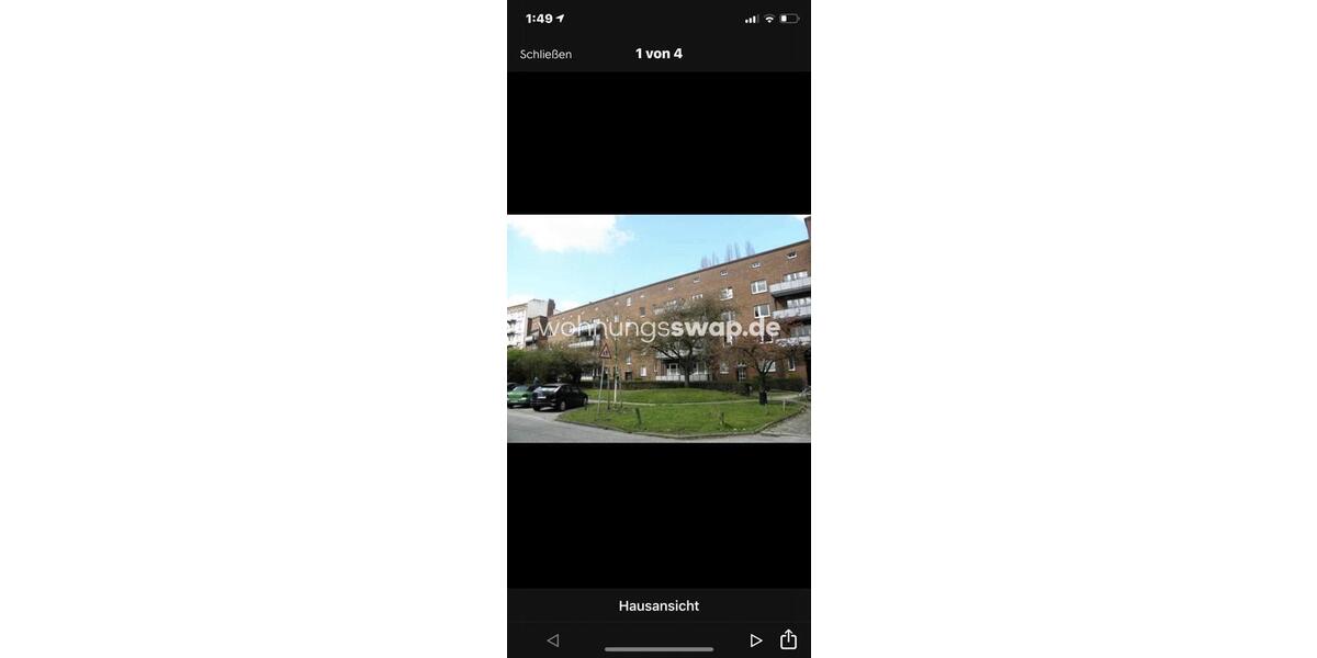 Etagenwohnung Hamburg Barmbek-Süd - 1 Zimmer, 38 m&sup2;, 600&euro; | Angebot:25431834