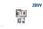 Etagenwohnung Magdeburg Brückfeld - 2 Zimmer, 52 m&sup2;, 359&euro; | Angebot:26636558