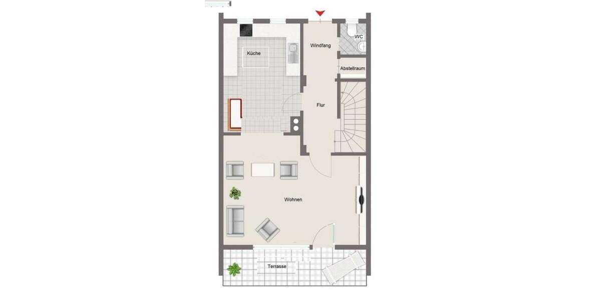 Einfamilienhaus Graben - 5 Zimmer, 148 m&sup2;, 1.550&euro; | Angebot:25541466