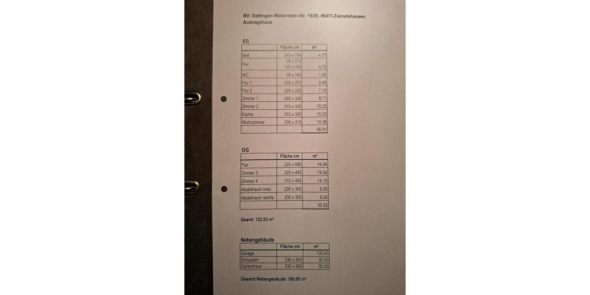 Einfamilienhaus Zusmarshausen - 2 Zimmer, 122 m&sup2;, 1.750&euro; | Angebot:26272542