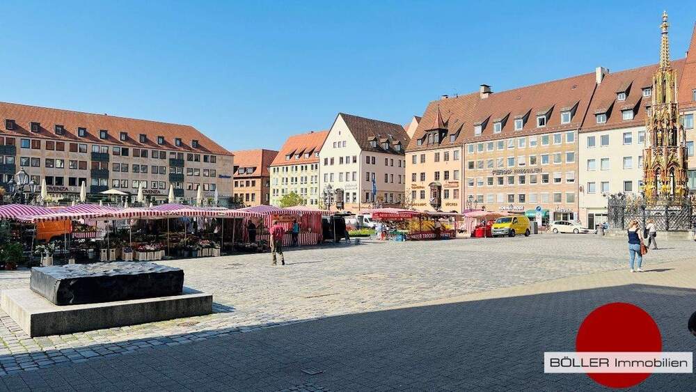 Etagenwohnung Nürnberg Sebald - 2 Zimmer, 64 m&sup2;, 790&euro; | Angebot:26686787