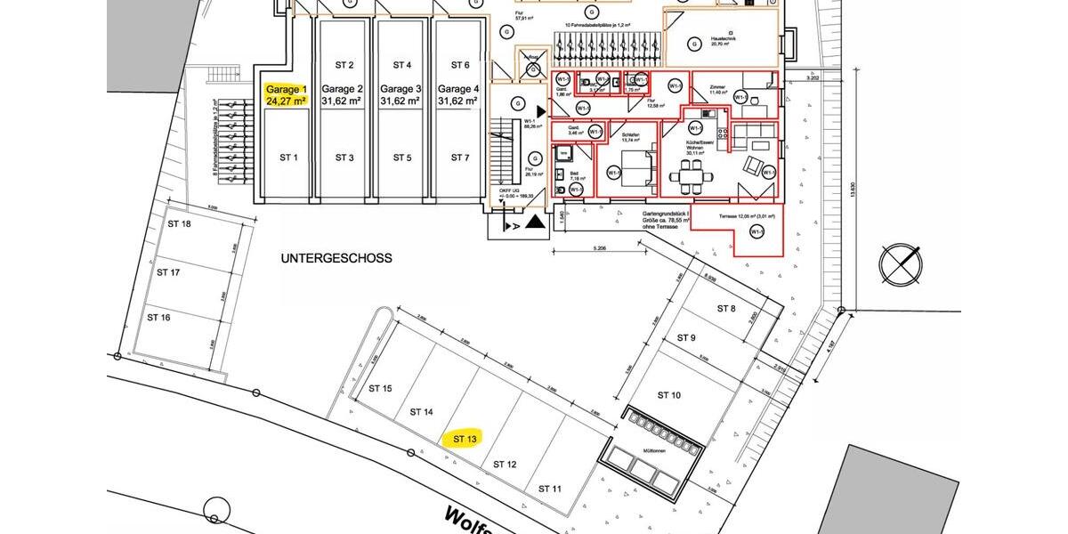 Etagenwohnung Wächtersbach - 3 Zimmer, 84 m&sup2;, 1.200&euro; | Angebot:26607133