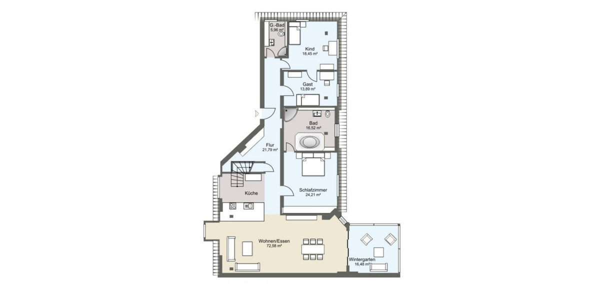 Etagenwohnung Potsdam Berliner Vorstadt - 5 Zimmer, 202 m&sup2;, 3.500&euro; | Angebot:25097289