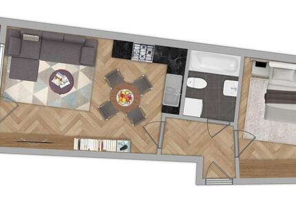 Wohnung Bad Rappenau - 2.5 Zimmer, 49 m&sup2;, 700&euro; | Angebot:24972509