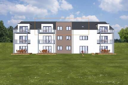 Kernscheid: Exklusives Wohnen in gefragter Höhenlage der Stadt Trier + WE08 mit 72,76 m² Wfl. + 3 Zimmer und Balkon mit Weitblick