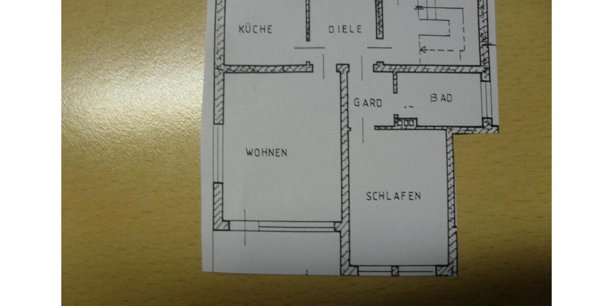 Erdgeschoßwohnung Bad Wildungen - 2 Zimmer, 57 m&sup2;, 480&euro; | Angebot:26640406