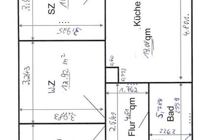 Wohnung Lichtenau - 3 Zimmer, 62 m&sup2;, 405&euro; | Angebot:24768978