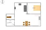 Dachgeschoßwohnung Schortens - 2 Zimmer, 65 m&sup2;, 700&euro; | Angebot:25926985