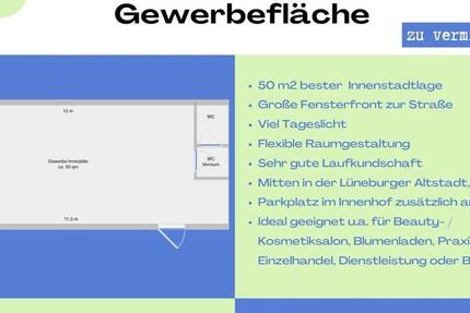 Attraktive Gewerbefläche in der Innenstadt von Lüneburg zimmer