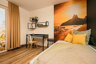 Wohnen auf Zeit Darmstadt Darmstadt-West - 15 Zimmer, 24 m&sup2;, 760&euro; | Angebot:26677600