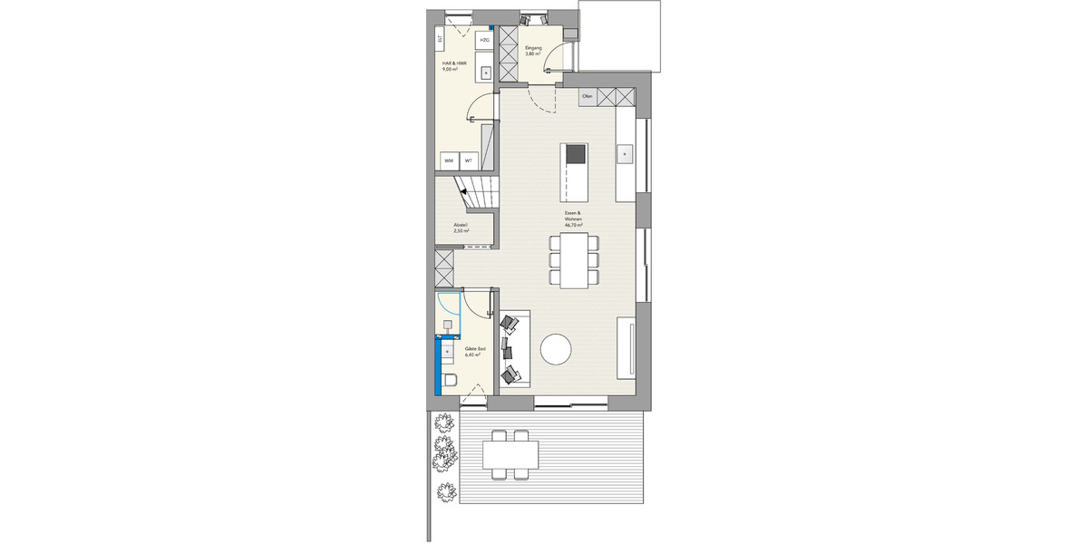 Doppelhaushälfte Buxtehude - 5 Zimmer, 149 m&sup2;, 2.000&euro; | Angebot:24755542