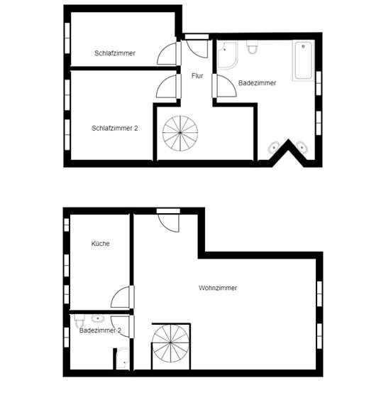 Charmante 3-Zimmer-Wohnung zimmer