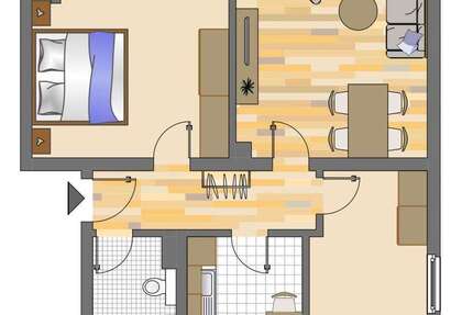 Wohnung zum Mieten in Gelsenkirchen 429 € 62.58 m²