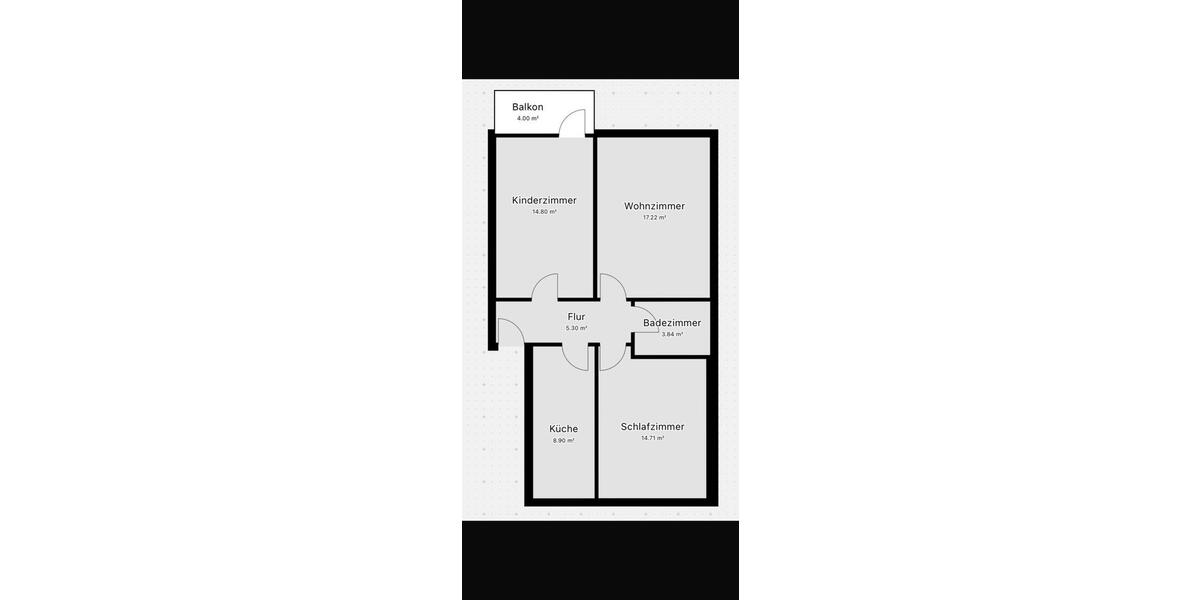Etagenwohnung Bremen - 3 Zimmer, 67 m&sup2;, 450&euro; | Angebot:26587316
