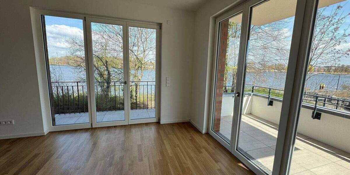 Traumhafte 4-Zi-Neubauwohnung direkt am Wasser (Erstbezug)! 4 zimmer