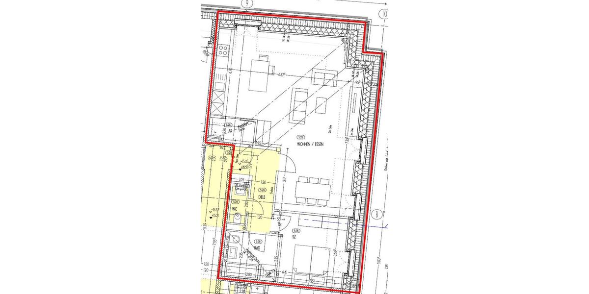 Etagenwohnung Regensburg Kumpfmühl - 2 Zimmer, 94 m&sup2;, 1.480&euro; | Angebot:26538627
