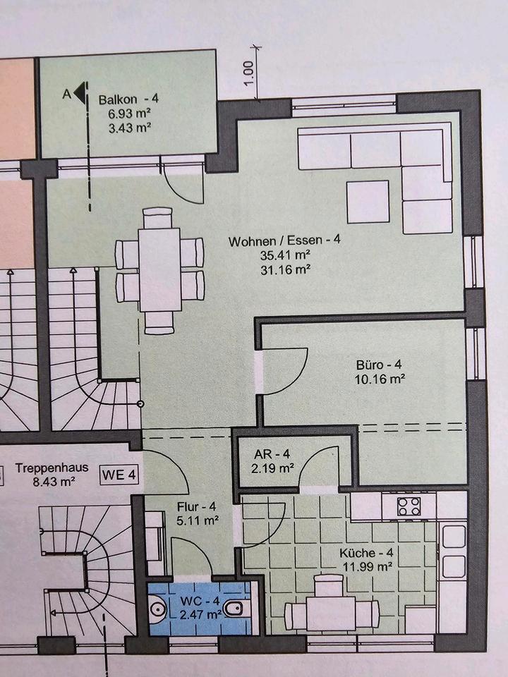Maisonette-Wohnung in Limburg-Ahlbach zu vermieten