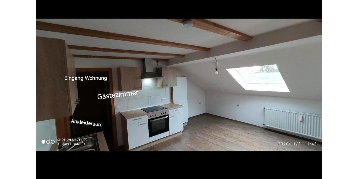 Dachgeschoßwohnung Korbach - 3 Zimmer, 64 m&sup2;, 530&euro; | Angebot:26198790