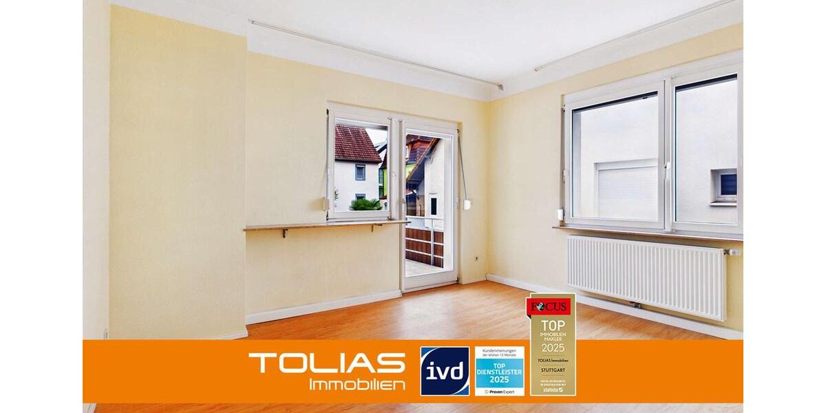 Perfekt für Singles oder Paare – 3 Zimmer mit Balkon in Obertürkheim 3 zimmer