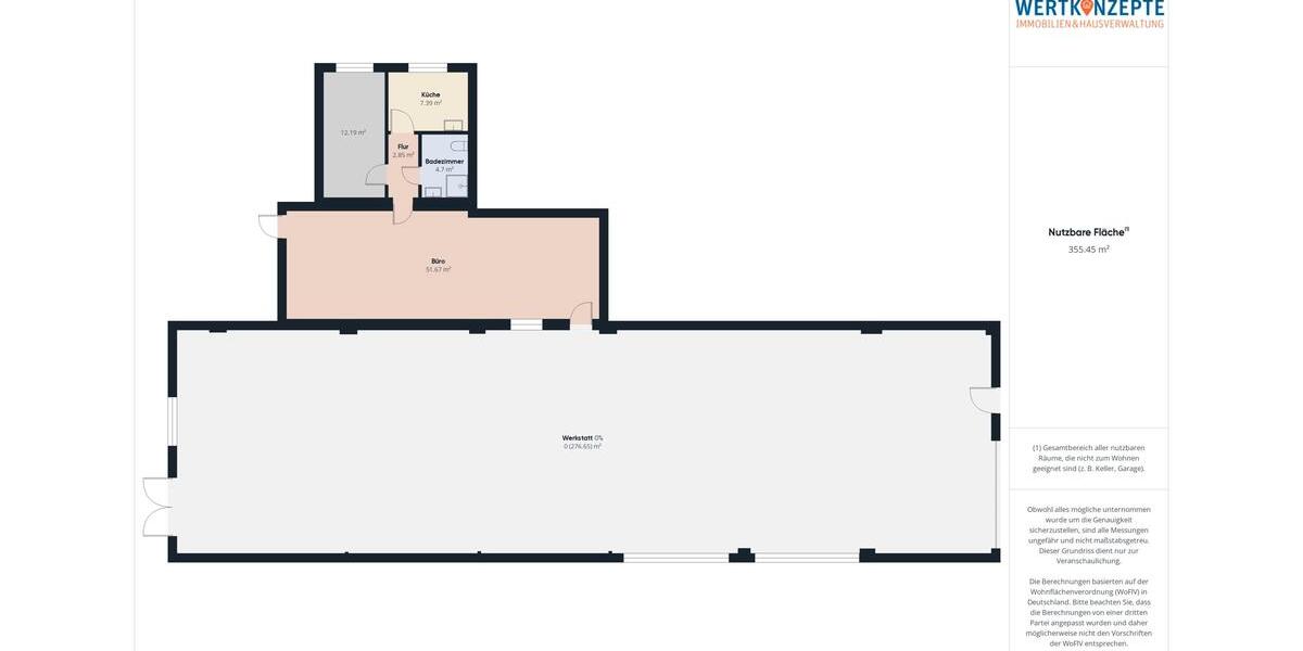 Gewerbeobjekt Husum - 1.450&euro; | Angebot:26654713