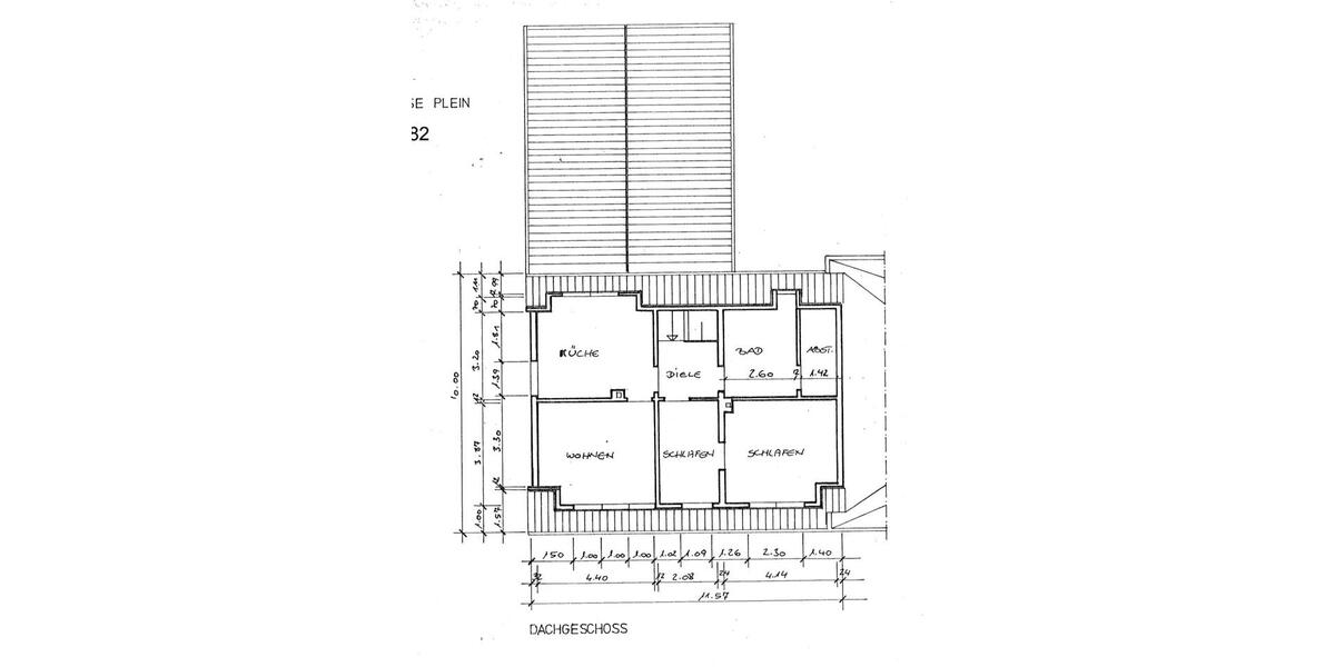 Dachgeschoßwohnung Speicher - 4 Zimmer, 73 m&sup2;, 730&euro; | Angebot:25899492