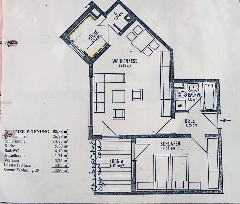 2 Zimmer Wohnung in München Hadern kernsaniert