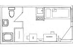 Etagenwohnung Friedrichshafen Ailingen - 1 Zimmer, 16 m&sup2;, 340&euro; | Angebot:26694125